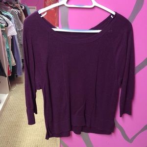 eggplant color sweater